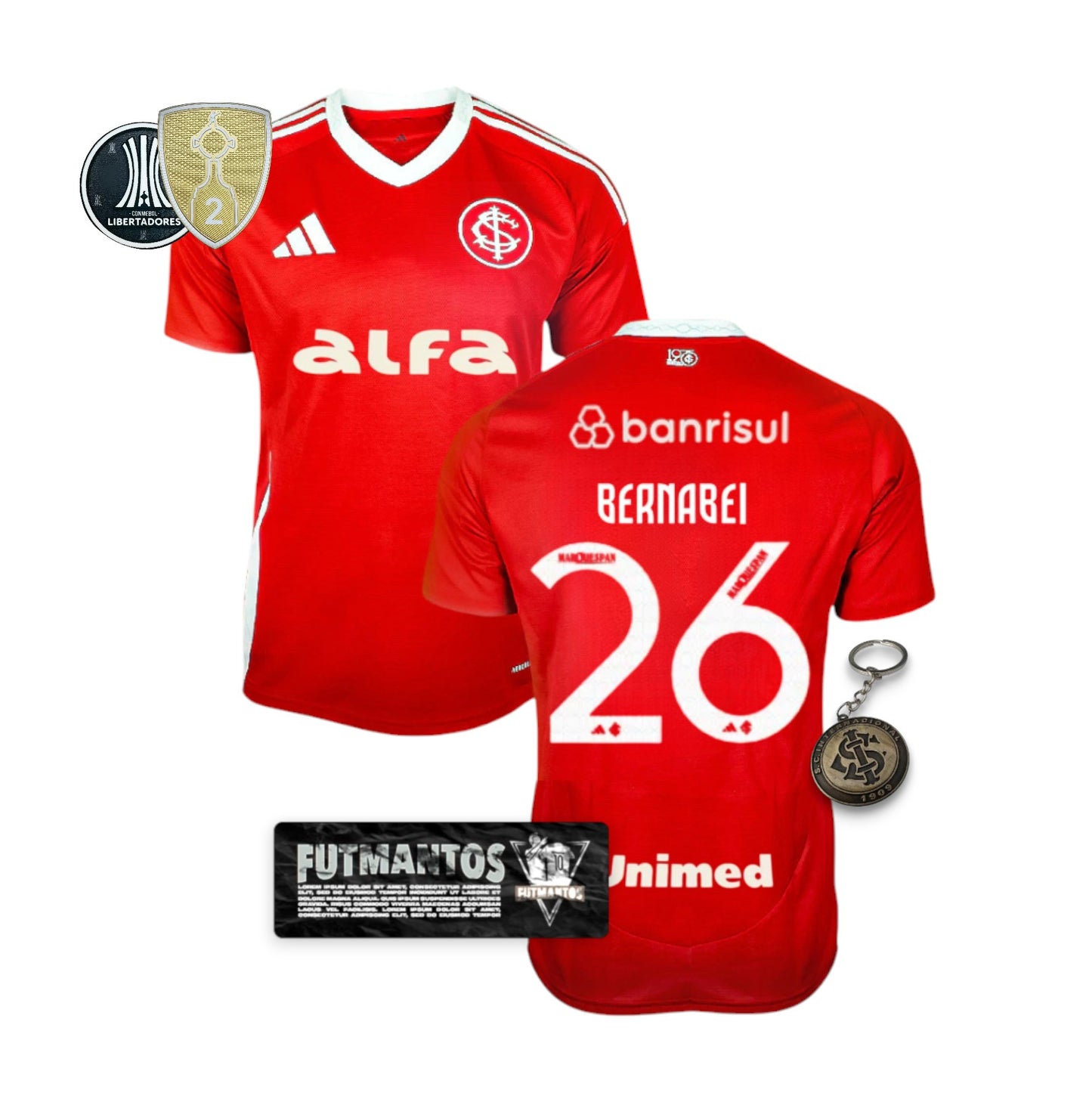 Camisa Internacional 25/26 - Bernabei 26 | Futmantos