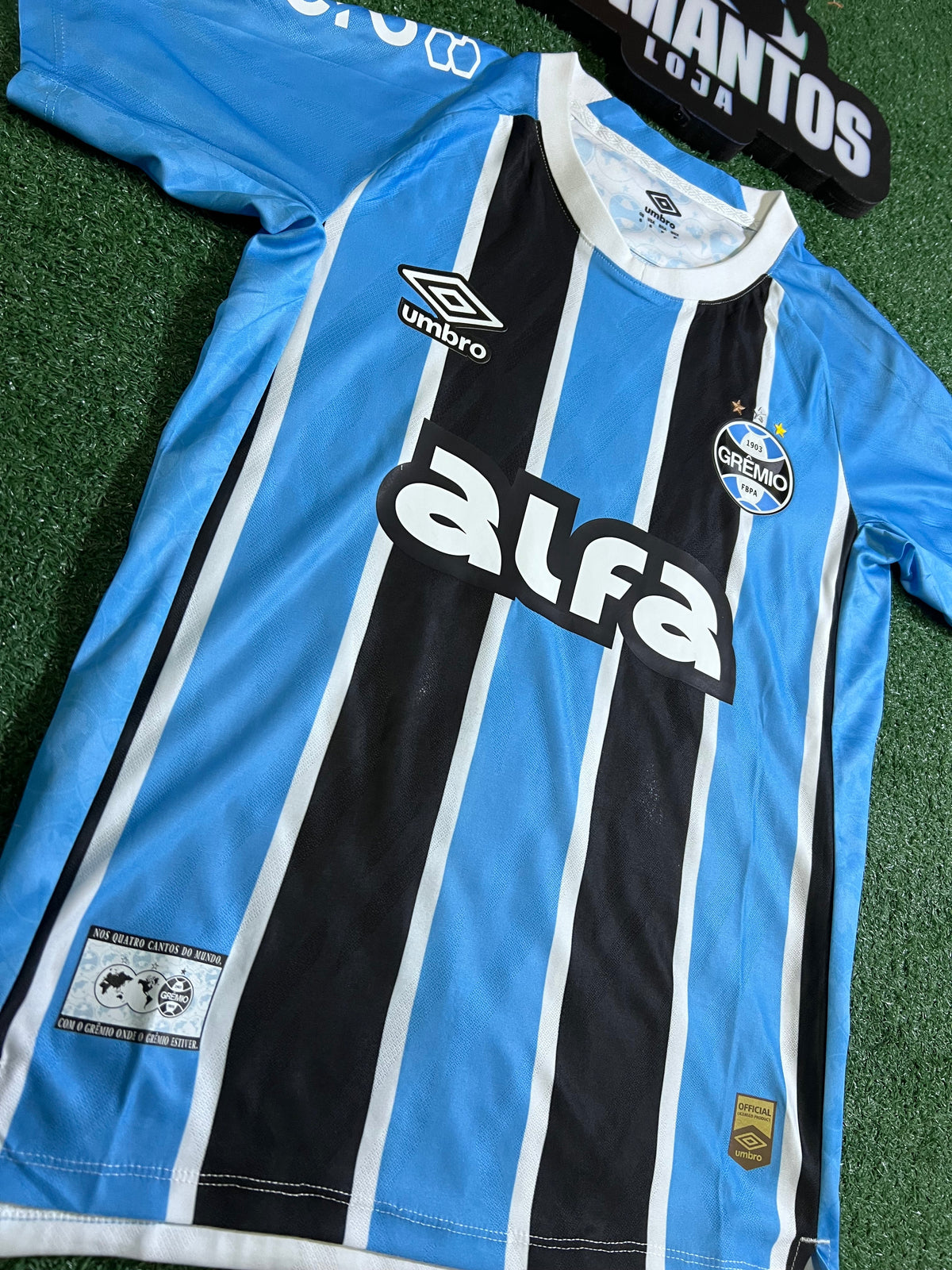 Pronta Entrega - Camisa Grêmio I Masculina Jogador 25/26 - Kannemanm #4 | FutMantos