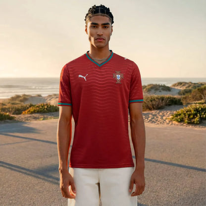 Camisa Portugal I 2026 - Torcedor Vermelha | Futmantos