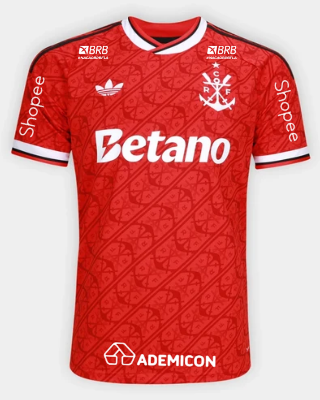 Camisa CRF III 26/27 - Torcedor Com Patrocínios | FutMantos