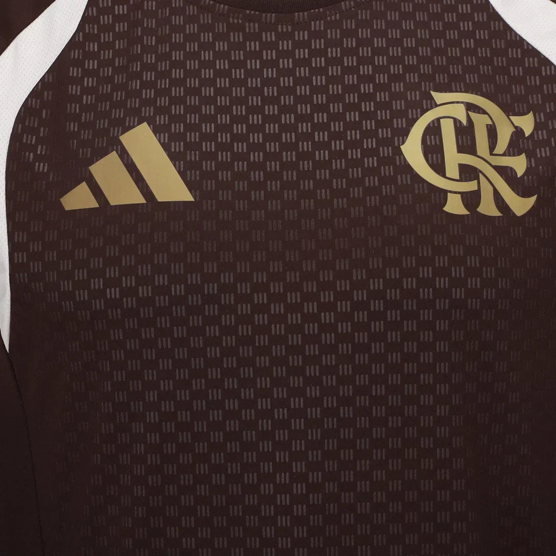 Camisa Flamengo 26/27 Treino Marrom - Versão Torcedor