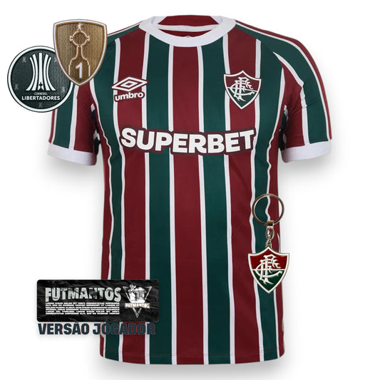 Camisa Fluminense I 25/26 - Versão Jogador | Futmantos