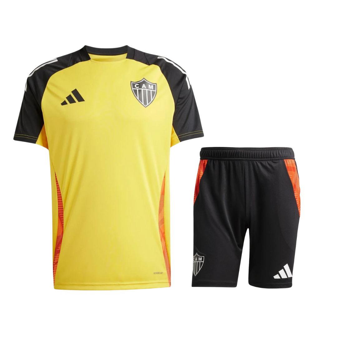 Kit de Treino Atlético Mineiro 25/26 Amarelo