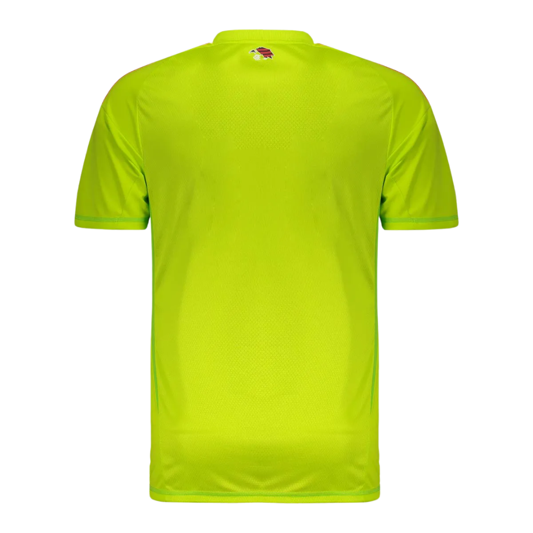 Camisa Flamengo Goleiro Amarela 25/26 - Versão Torcedor Lançamento