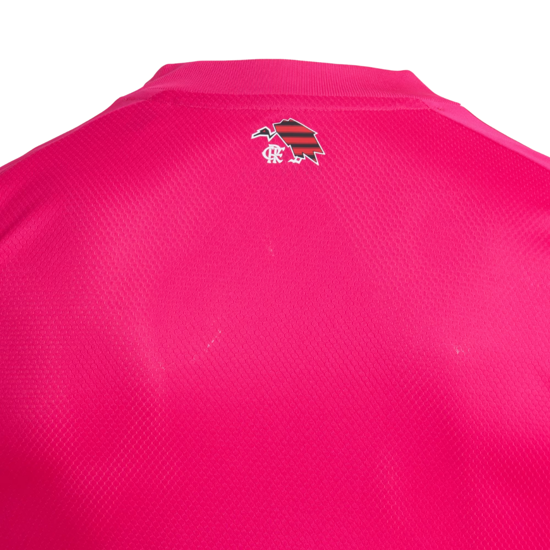 Camisa Flamengo Goleiro Rosa 25/26 - Versão Torcedor Lançamento