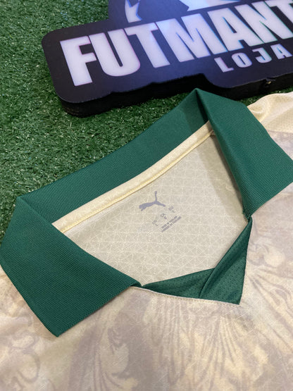 Camisa Palmeiras Bege 25/26 KidSuper - Versão Jogador | Futmantos