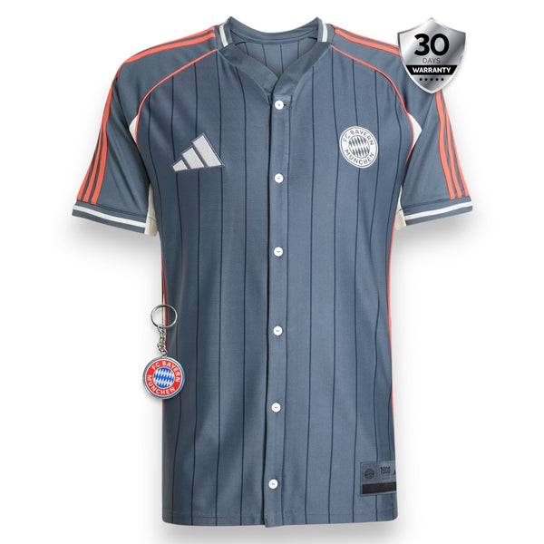 Camisa Bayern de Munique US Pack Full-Button Baseball 25/26 | FutMantos