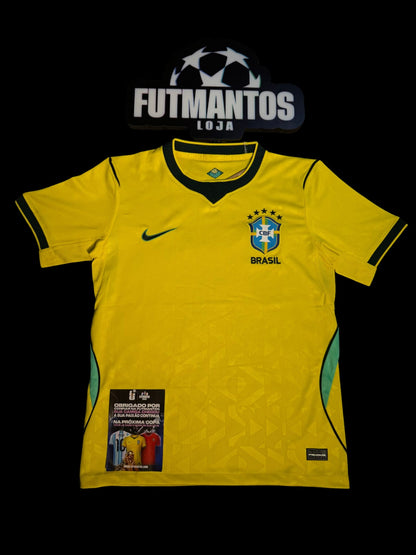 Camisa Brasil l - Copa do Mundo 2026 Amarela | FutMantos