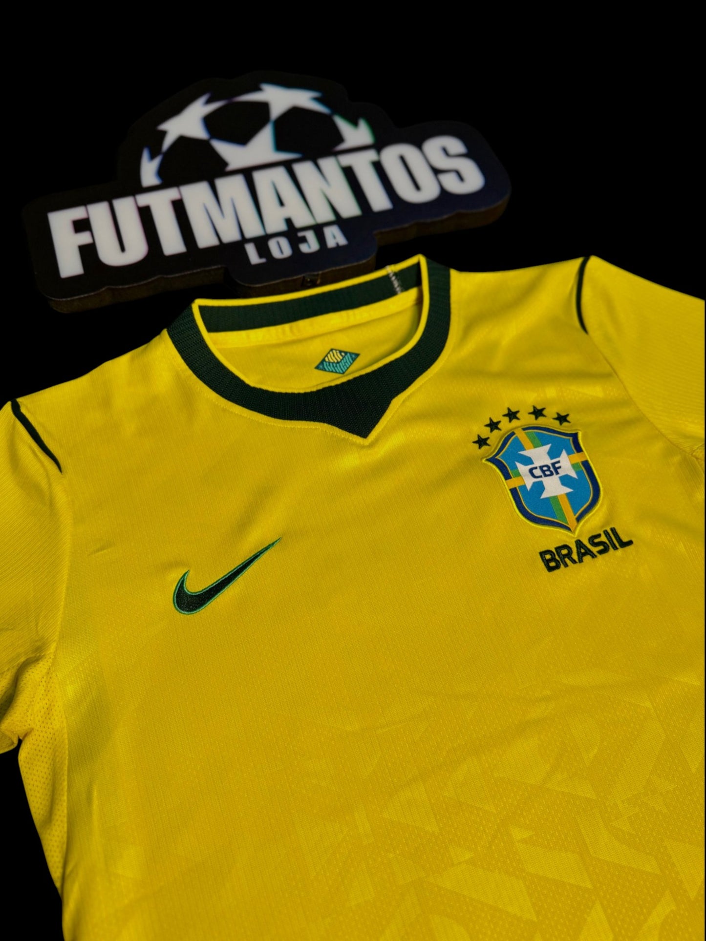 Camisa Brasil l - Copa do Mundo 2026 Amarela | FutMantos