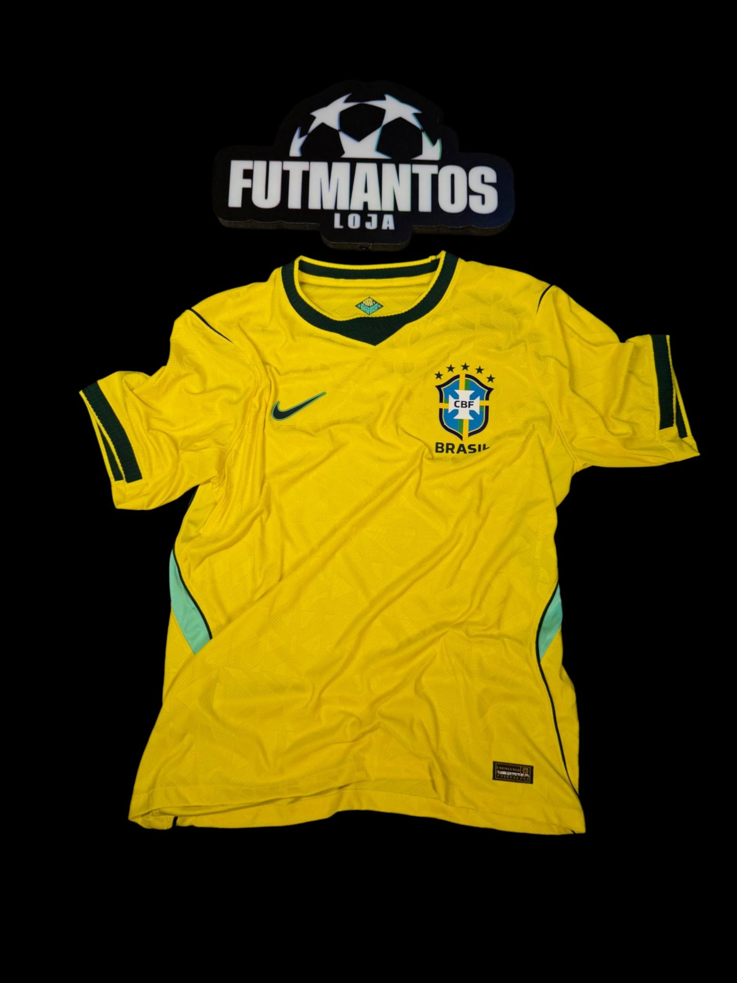 Camisa Brasil l - Copa do Mundo 2026 Amarela | FutMantos