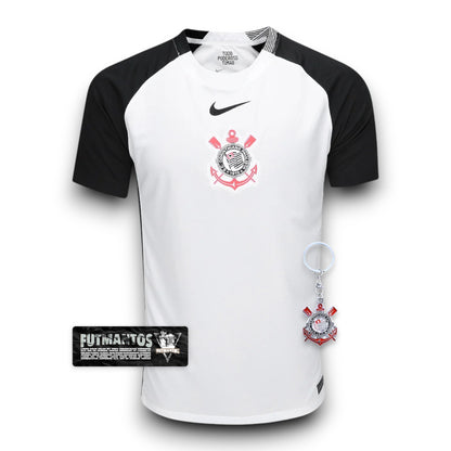 Camisa Corinthians l 25/26 Masculina Com Patrocínios | Futmantos