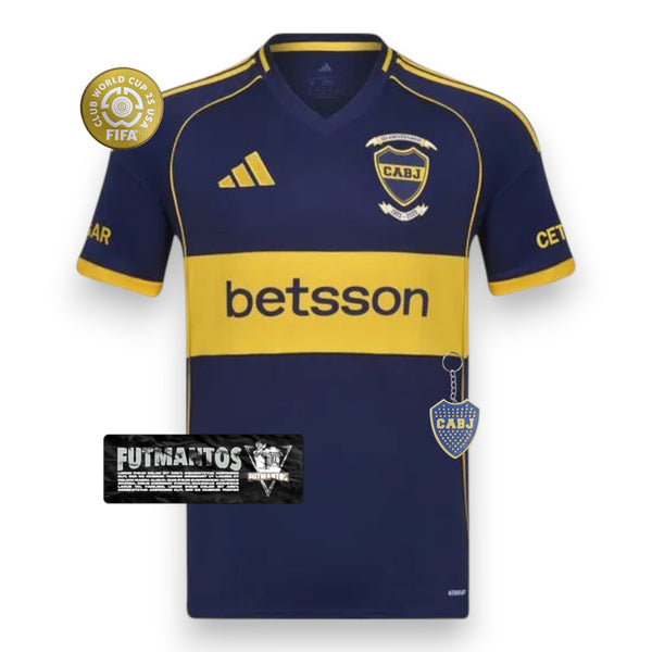 Camisa Boca Juniors l 25/26 - 120 Anos Super Mundial  | Futmantos