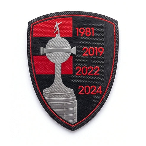 PATCH CAMPEÃO DA LIBERTADORES · FLAMENGO (4X)