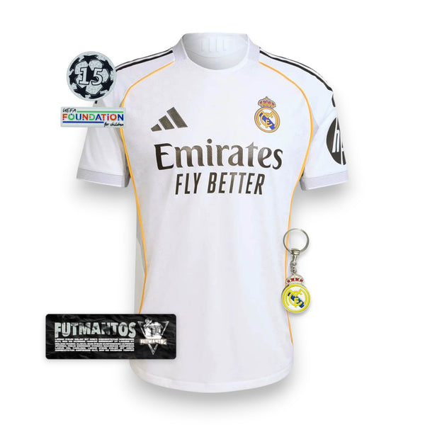 Camisa Real Madrid 25/26 Jogador | Futmantos
