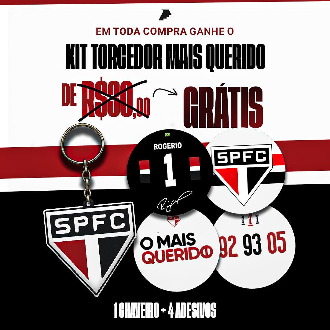 Camisa Infantil São Paulo FC I 2024/25 | FutMantos