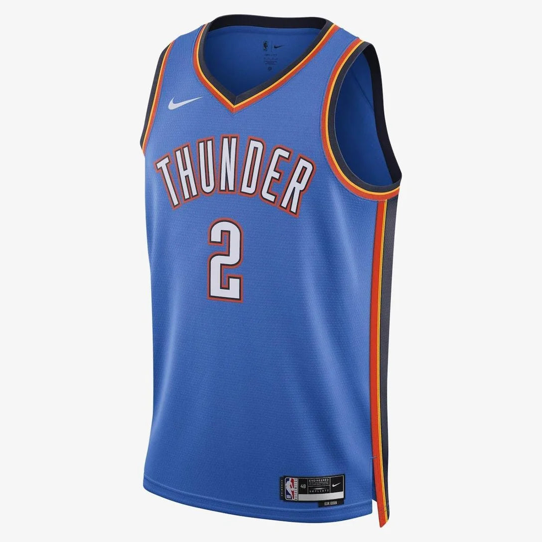 GILGEOUS-ALEXANDER #2 - Regata Nike Oklahoma City Thunder 2022/23 Icon Edition | FutMantos