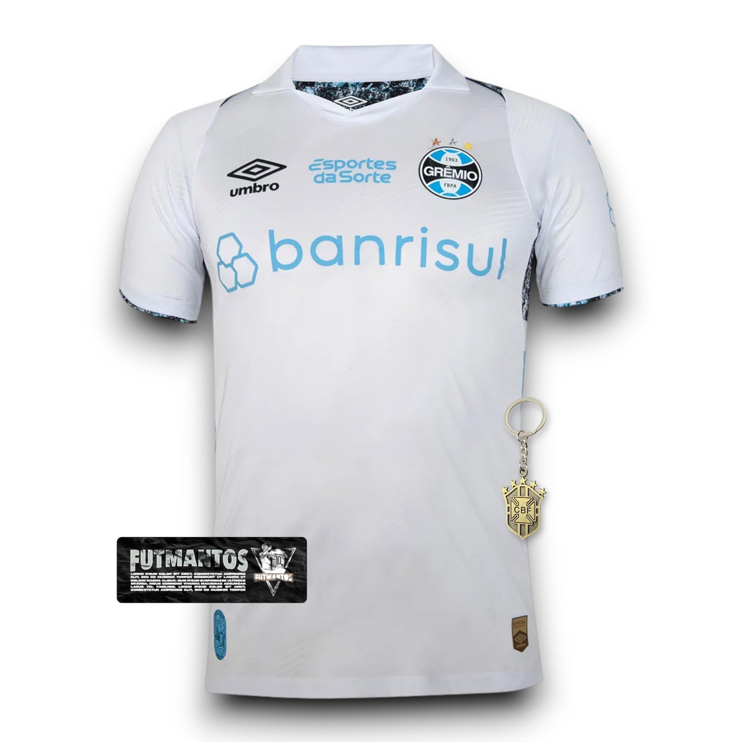 Camisa Grêmio II 24/25 - Branca | Futmantos