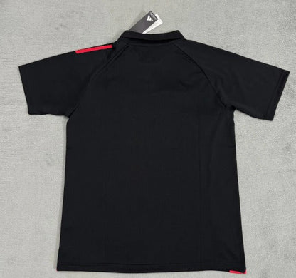 Camisa de Polo Internacional 25/26 Preta | FutMantos