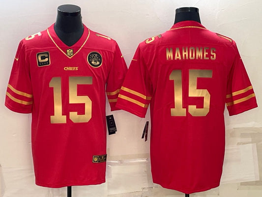 Camisa NFL Kansas City Chiefs Mahomes 15 Limited Edition