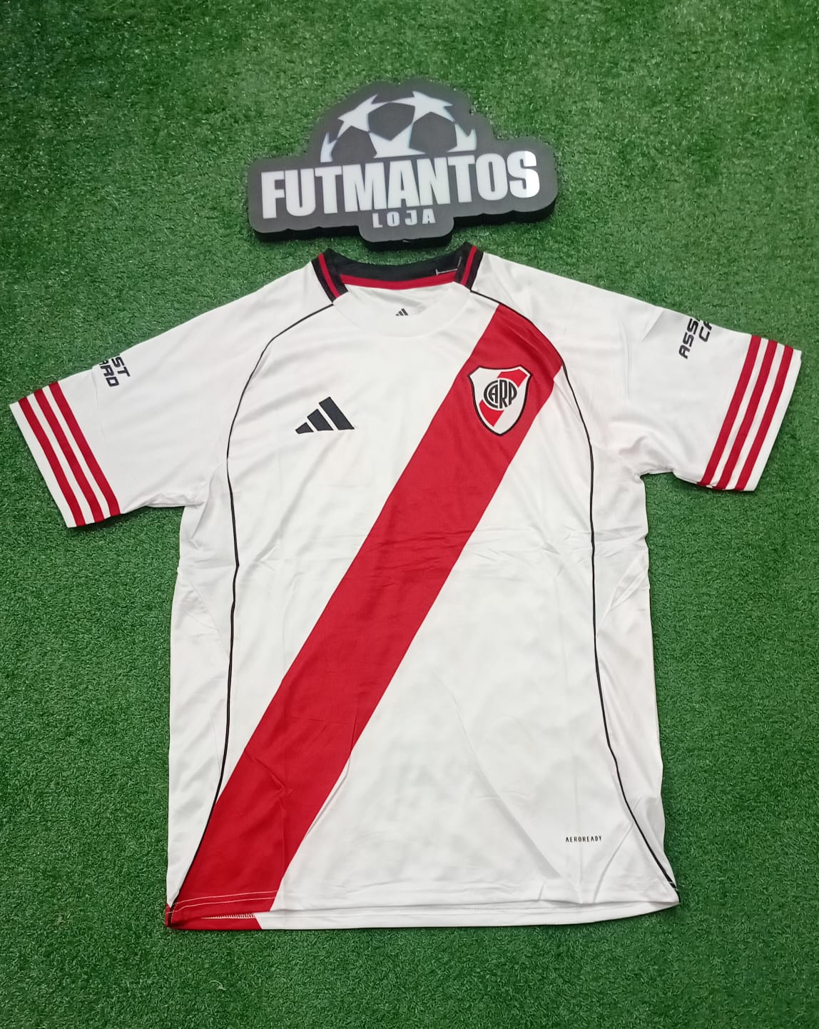 Pronta Entrega - Camisa River Plate I 25/26 - Produto com manchas | FutMantos