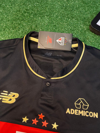 Camisa São Paulo III Preta 25/26 | Futmantos