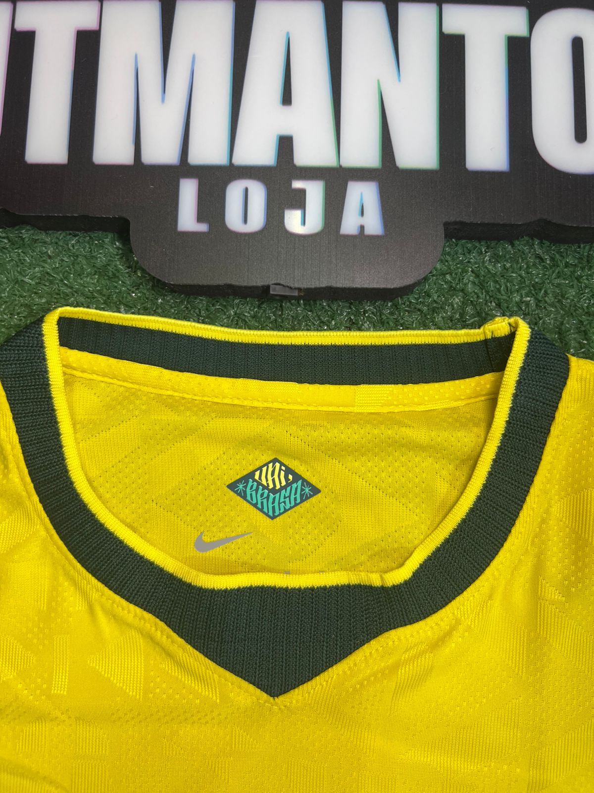 Camisa Brasil 2026 - Versão Jogador Amarela | FutMantos