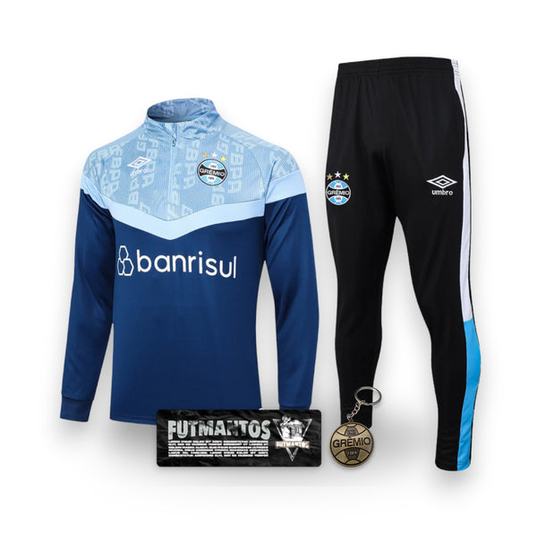 Agasalho de treino Grêmio 23/24 - Comissão técnica| Futmantos