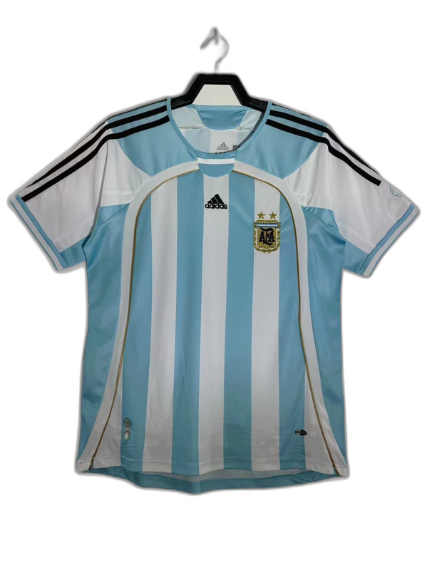 Camisa Argentina 06/07 I Home - Versão Retrô | FutMantos