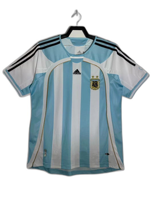 Camisa Argentina 06/07 I Home - Versão Retrô | FutMantos