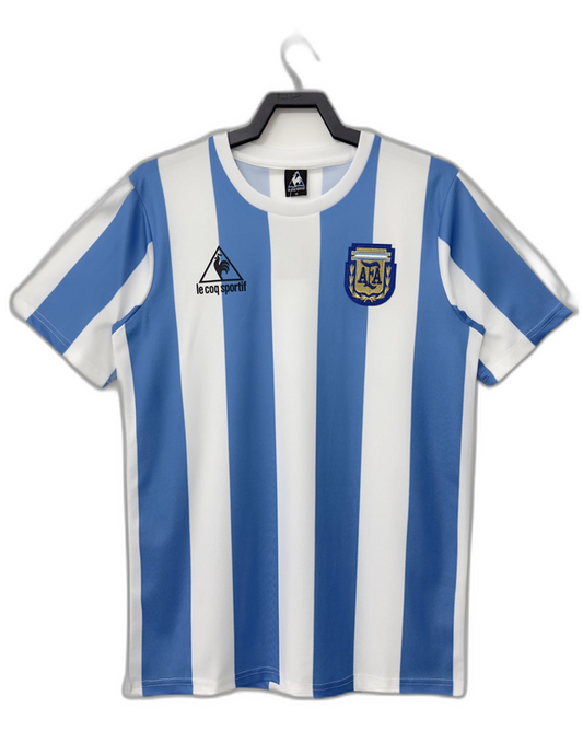 Camisa Argentina 1986 I Home - Versão Retrô | FutMantos