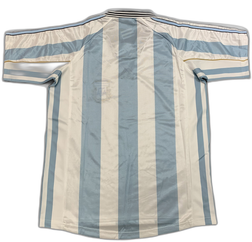 Camisa Argentina 1998 I Home - Versão Retrô | FutMantos