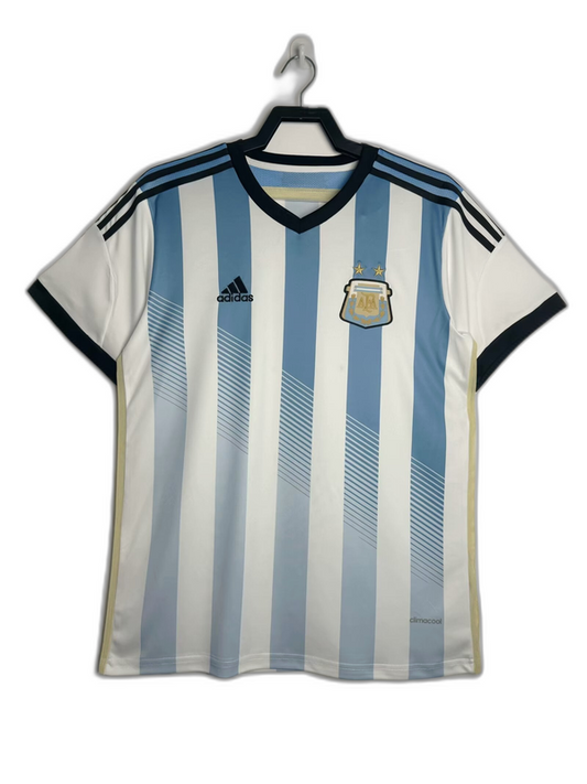 Camisa Argentina 2014 I Home - Versão Retrô | FutMantos
