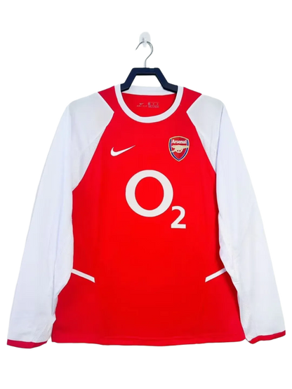 Camisa Arsenal 02/03 I Home - Versão Retrô