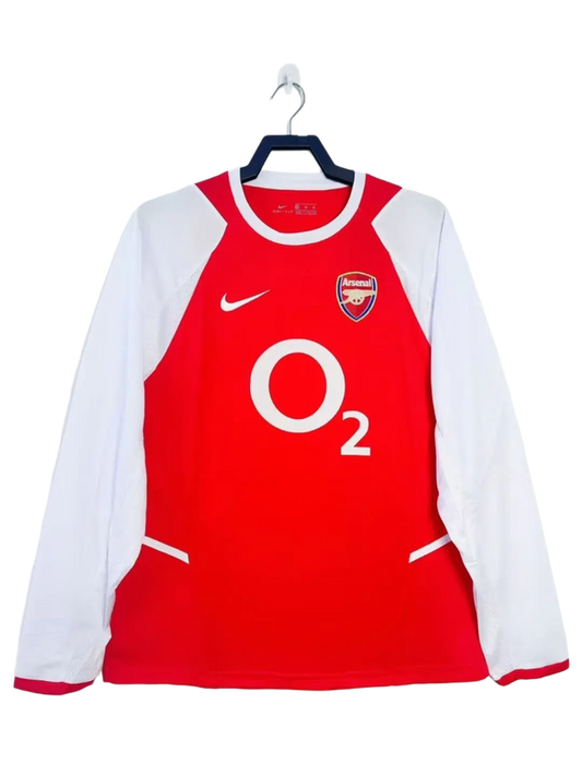 Camisa Arsenal 02/03 I Home - Versão Retrô
