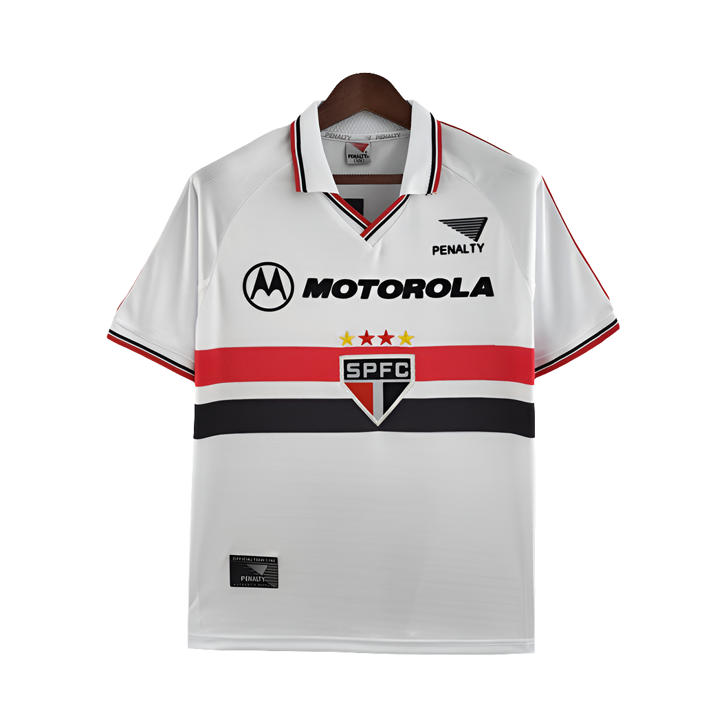 Camisa São Paulo I 1999 - Versão Retrô | FutMantos