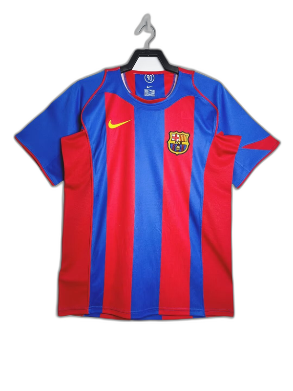 Camisa Barcelona 04/05 I Home - Versão Retrô