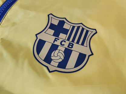 Corta Vento Barcelona - Azul/Amarelo