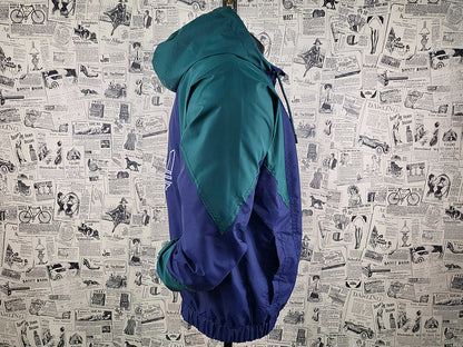 Corta Vento - Azul/Verde