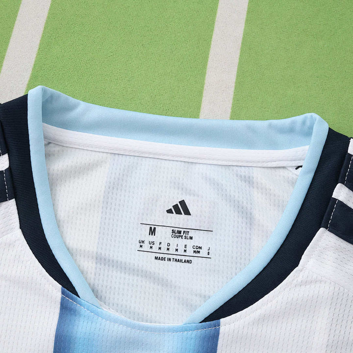 Camisa Argentina I 2026 - Patch Campeão Do Mundo - Manga Longa | Futmantos