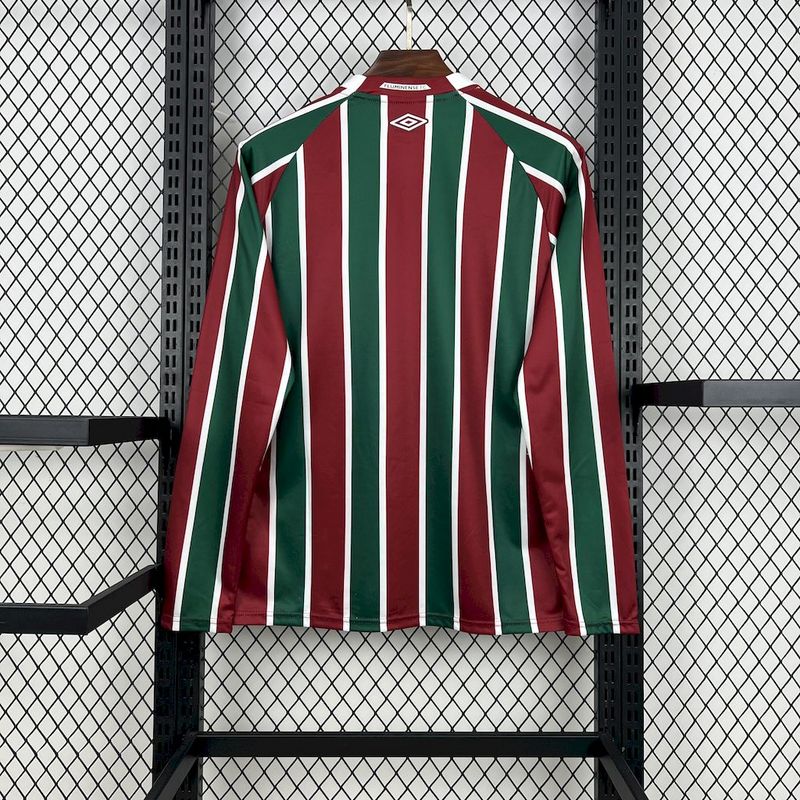 Camisa Fluminense I 25/26 - Super Mundial Manga Longa| Futmantos