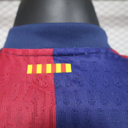 Camisa Barcelona I 24/25 - Jogador Masculina - Azul e vermelha | Futmantos
