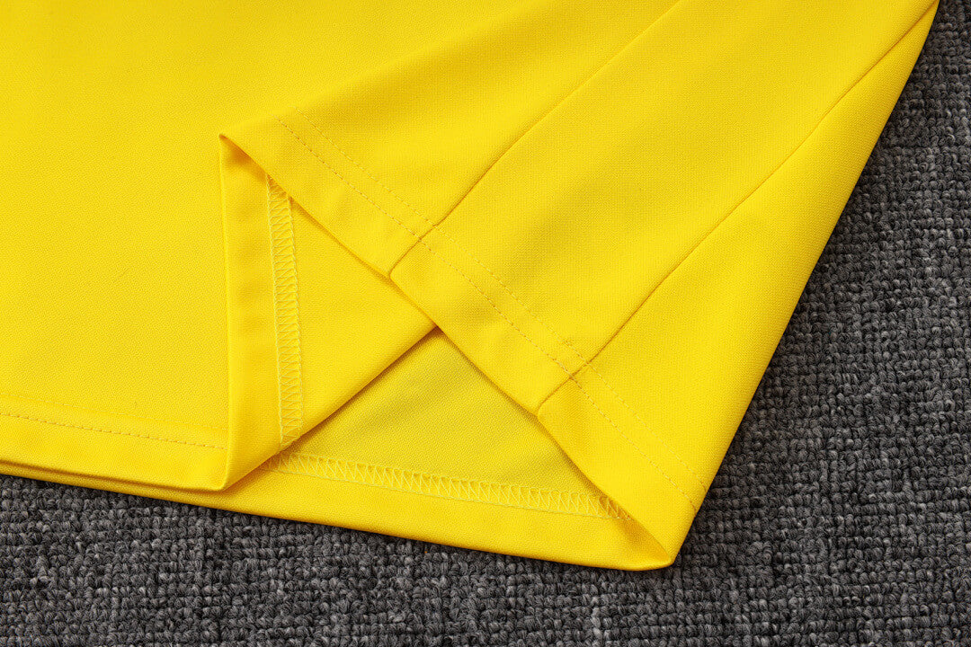 Conjunto Agasalho Brasil amarelo | FutMantos