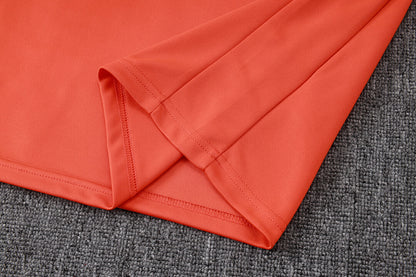 Conjunto Agasalho Brasil Laranja | FutMantos