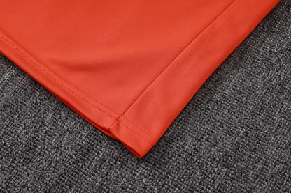 Conjunto Agasalho Brasil Laranja | FutMantos