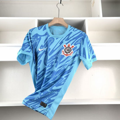 Camisa Corinthians 24/25 - Goleiro Azul | Futmantos