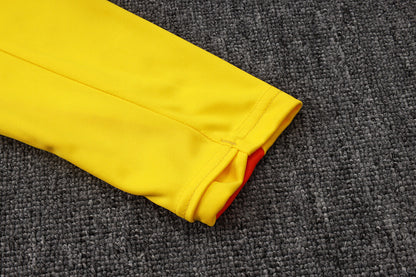 Conjunto Agasalho Brasil amarelo | FutMantos
