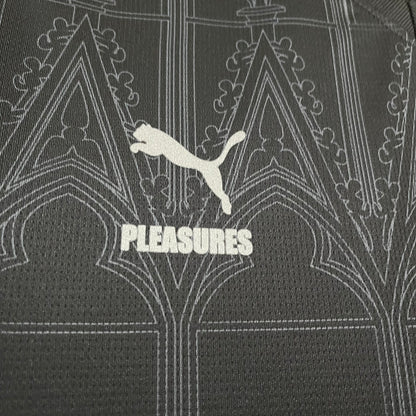 Camisa Milan X Pleasures IV 23/24 - Preto | Futmantos