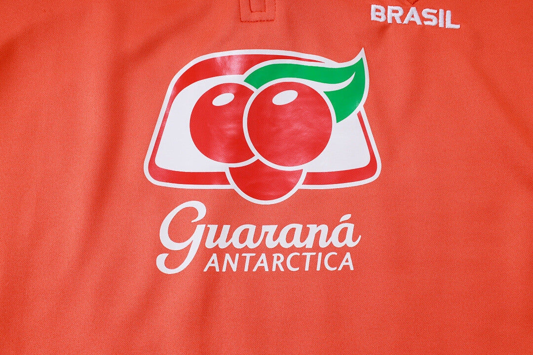 Conjunto Agasalho Brasil Laranja | FutMantos