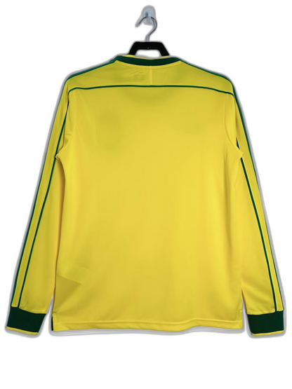 Camisa Brasil 1998 I Home - Versão Retrô Manga Longa | FutMantos
