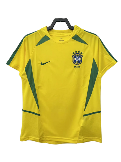 Camisa Brasil 2002 I Home - Versão Retrô | FutMantos